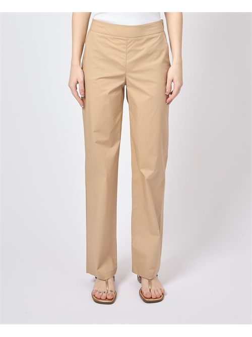 Pantalon femme Manila Grace coupe droite MANILA GRACE | P264CUMA002